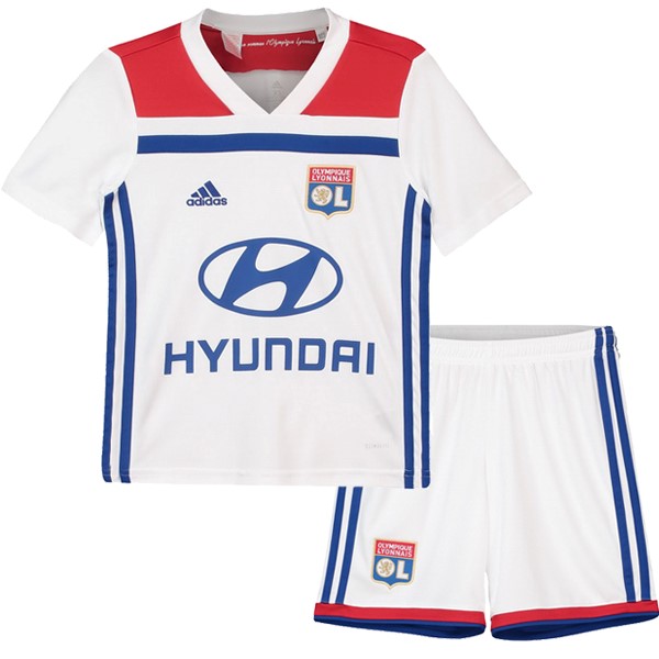 Camiseta Lyon 1ª Niño 2018-2019 Blanco
